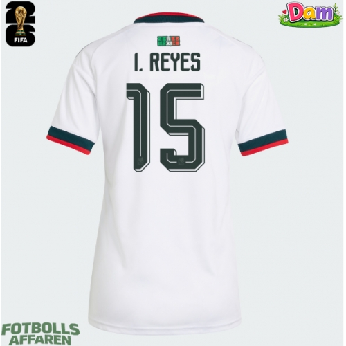 Mexiko Israel Reyes #15 Bortatröja Kvinnor VM 2026 Kortärmad